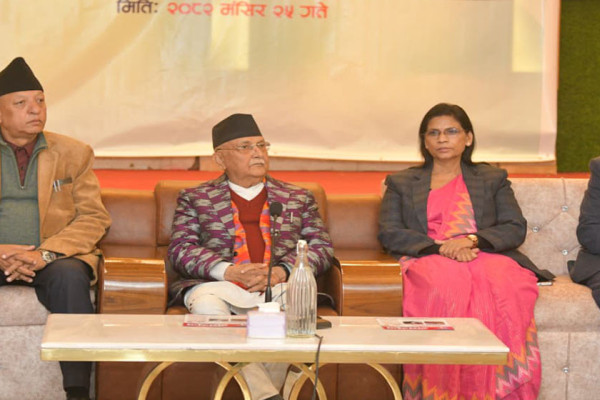 प्रधानमन्त्री कार्कीसँग मेरा मित्रको स्वर मिलेको छः केपी ओली